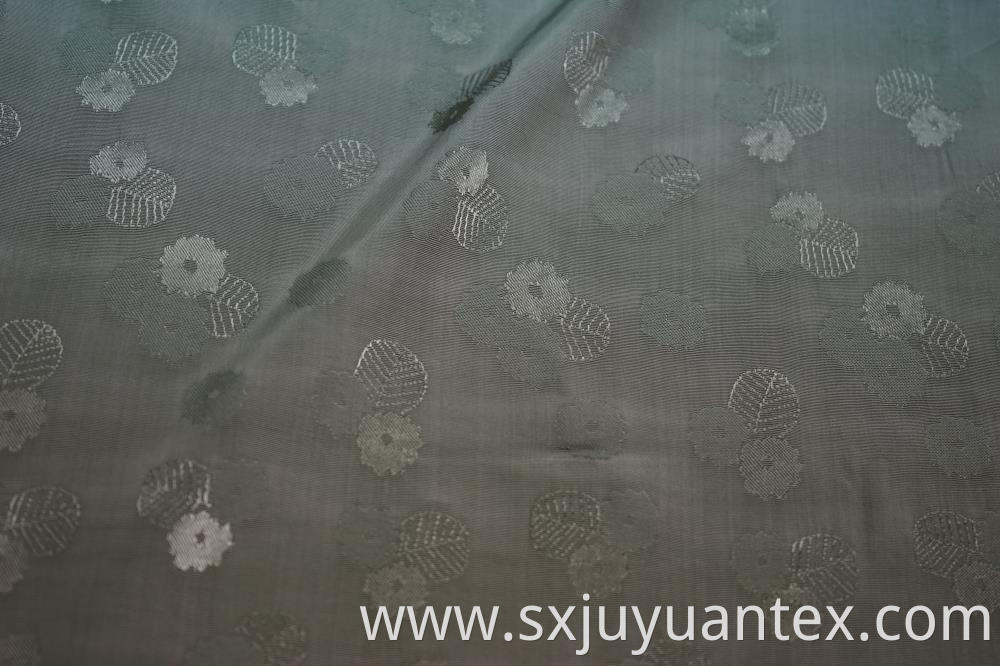 Viscose Flower Jacquard Fabric